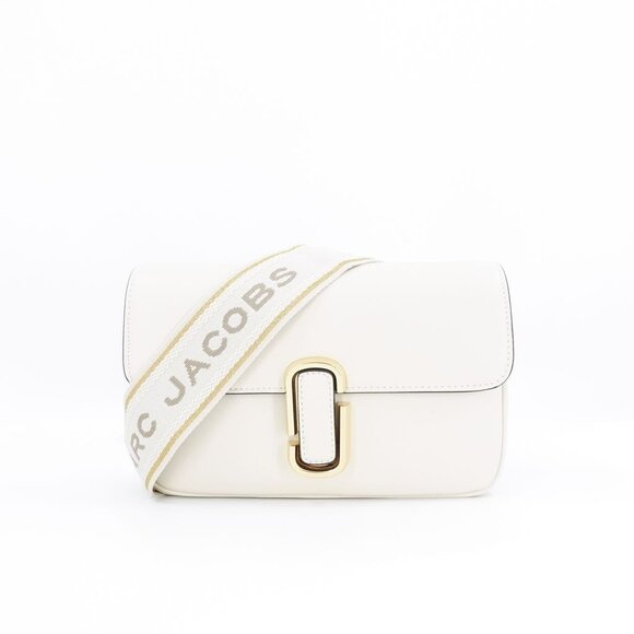 Marc Jacobs Women's The J Marc Classic Crossbody Shoulder Bag White OS - Picture 1 of 16